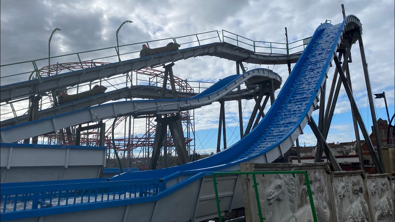 Log Flume POV - Barry Island Pleasure Park 2022