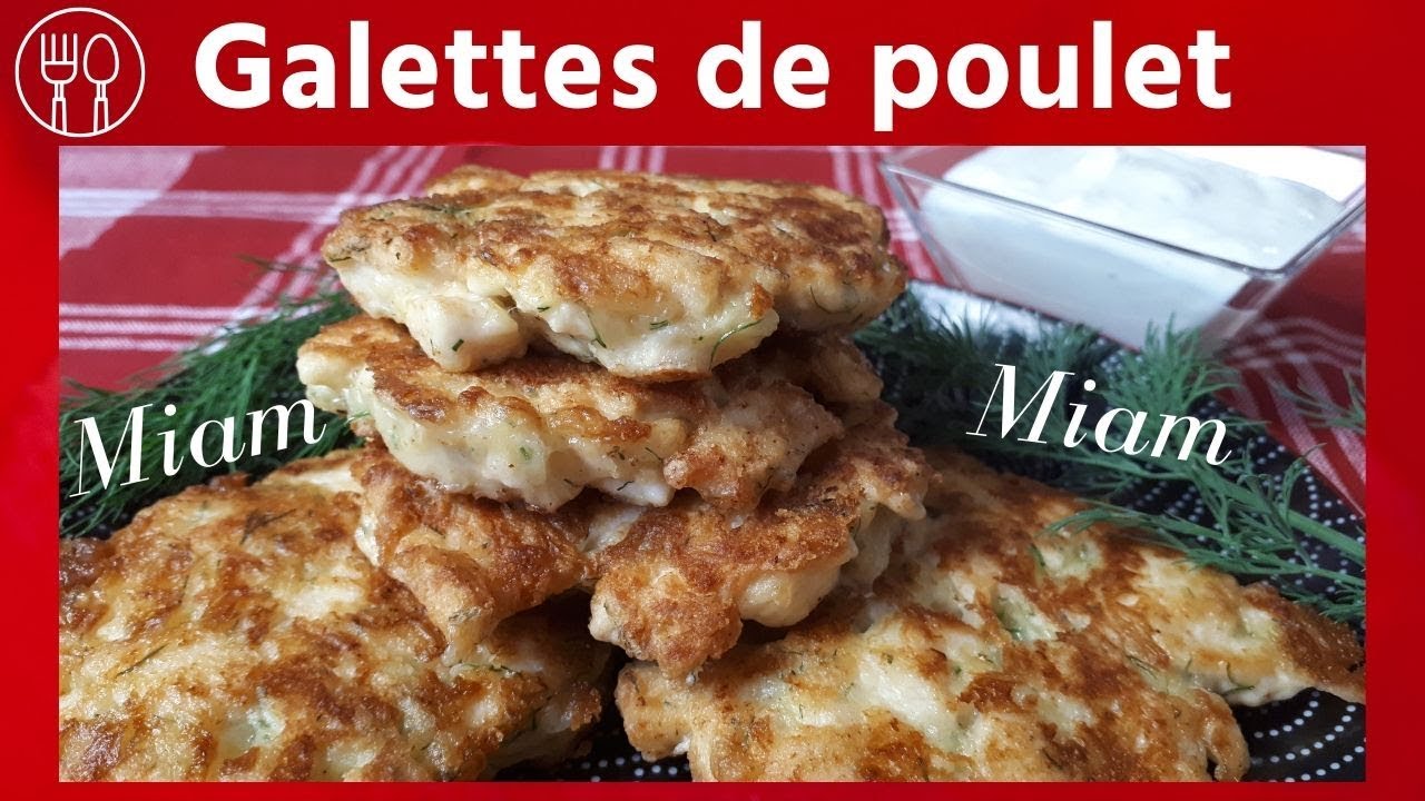 Galettes de poulet ultra tendres 🇺🇸😋😍 #122