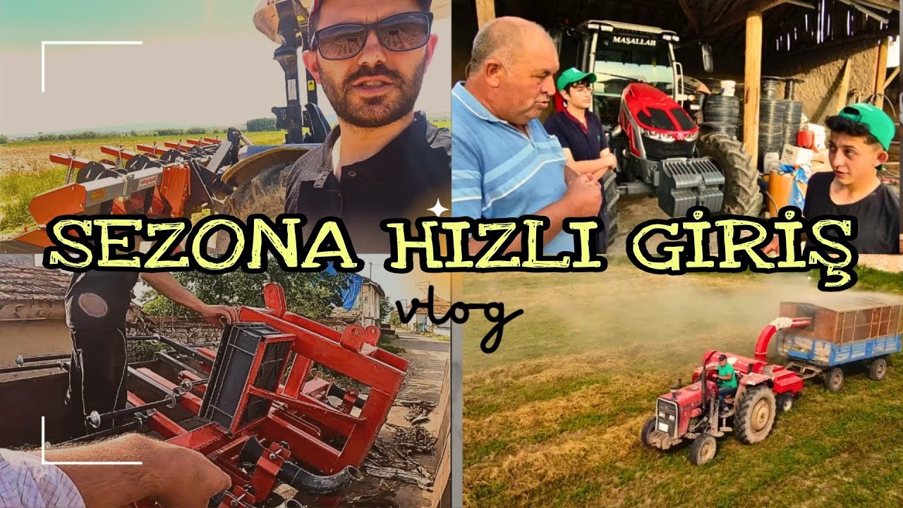 1 TANKER MAZOT ALDIK. BU MAKİNE NE İŞ YAPIYOR ? PANCARLARA ARA ÇAPASI VE YONCA SAMANI YAPIYORUZ.