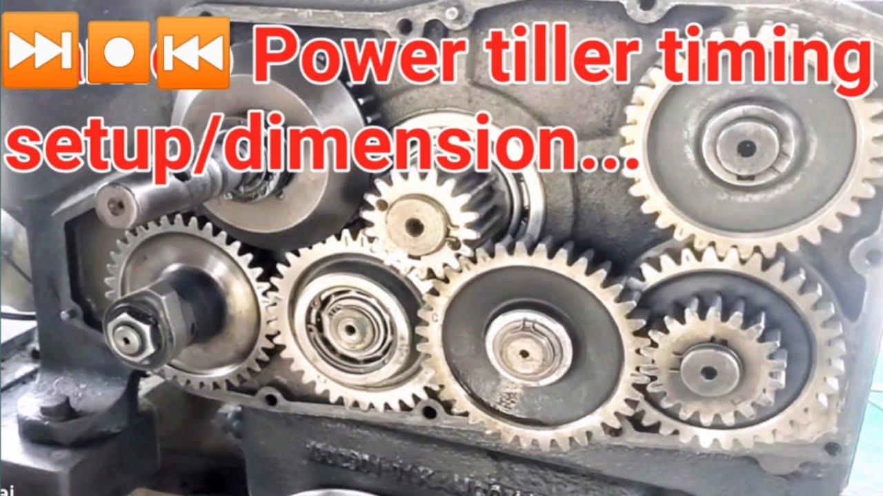 Power Tiller Gear Timing ⚙️🛠 পাওয়ার টিলার গিয়ার টাইমিং কিভাবে সেট করবেন🔨❓