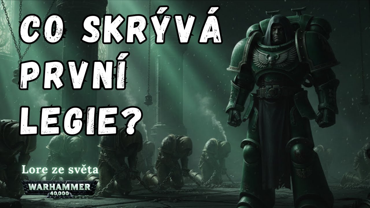 Dark Angels – Temné tajemství První legie | Warhammer 40K Lore Česky