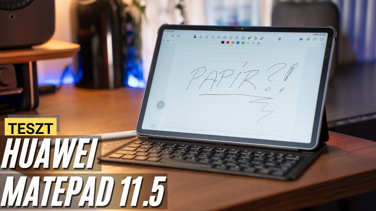 Huawei MatePad 11.5 (2025) teszt – Papírvékony tablet papírszerű élménnyel!
