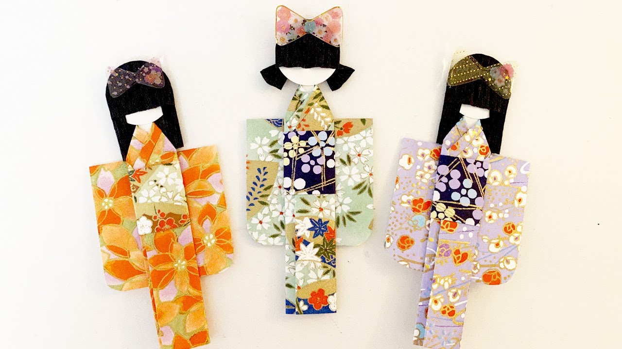 Cara membuat boneka washi ningyou Jepang untuk pemula | Tutorial oleh Revi Devi Paat