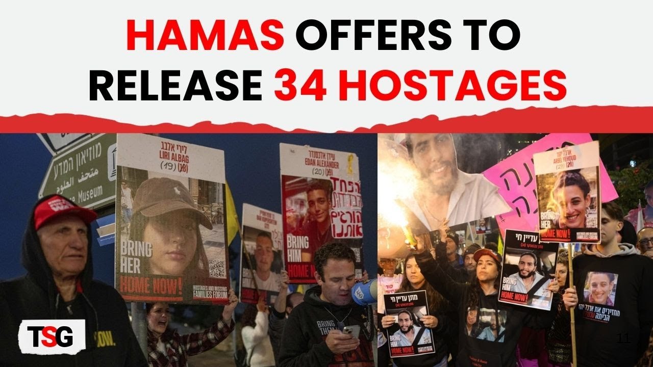 Hamas Signals Intent to Free 34 Captives While Israel Demands Details in Ceasefire Push