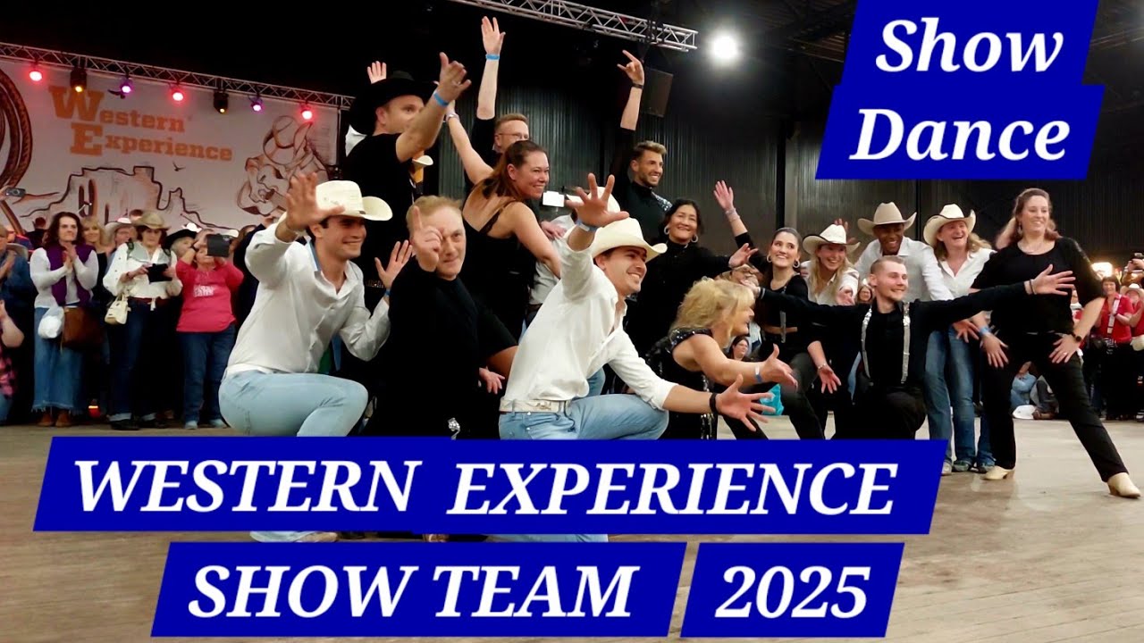 Western Experience 2025 Show Team ❤️💛...Pol F. Ryan, David Villellas, Ivonne Verhagen, Sofia...🇱🇺
