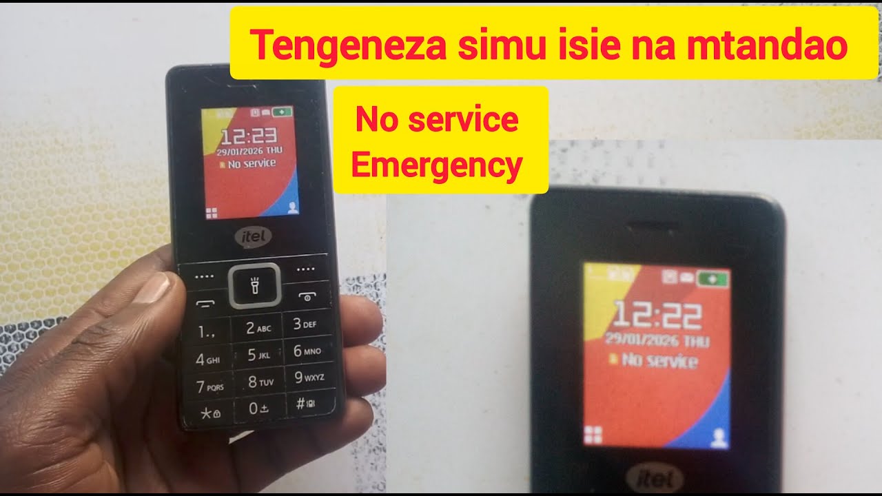 Namna ya Kutengeneza Mtandao wa Simu | Fanya Hivi Kama Simu Yako Haishiki Mtandao