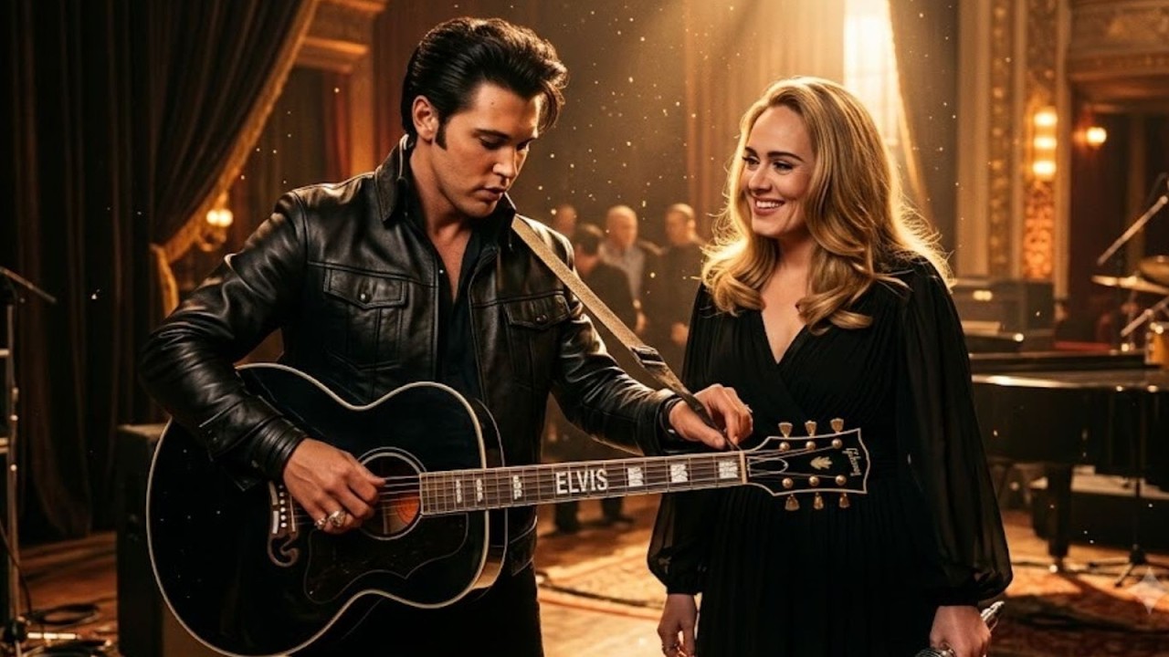 Elvis Presley & Adele - Silent Kiss 🖤 | Soulful Rockabilly Rock Ballads Mix 2026
