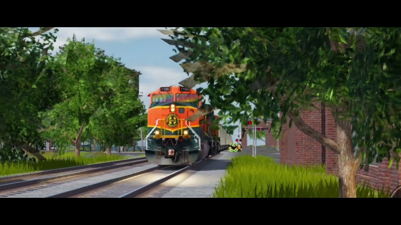 BNSF9196 protuctions: Railfanning at work at a pizza place but it’s trains. (New intro and outro)