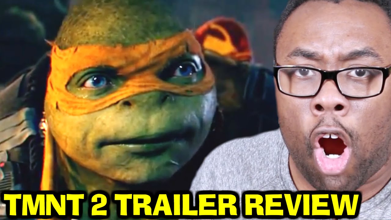 NINJA TURTLES 2 Movie Trailer Review  : Black Nerd