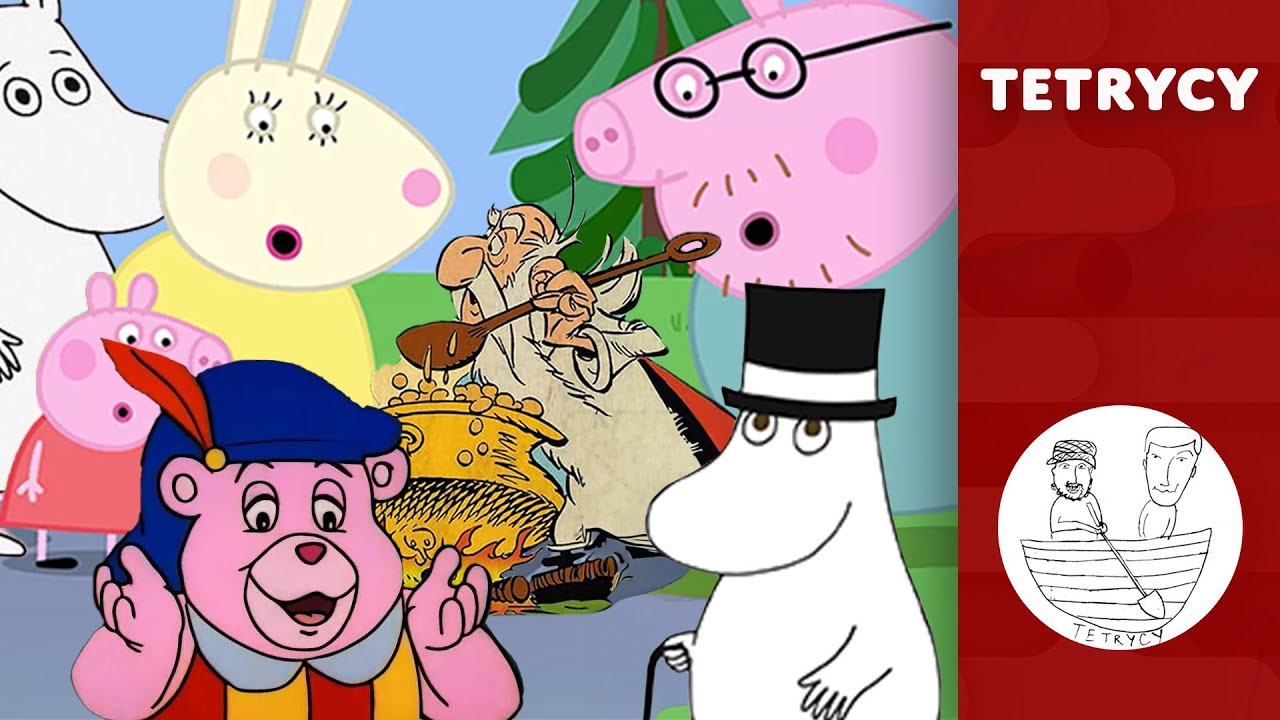 OJCIEC PEPPY, MUMINKI, GUMISIE, ASTERIX I OBELIX - OSĄD PATOLOGII | Tetrycy