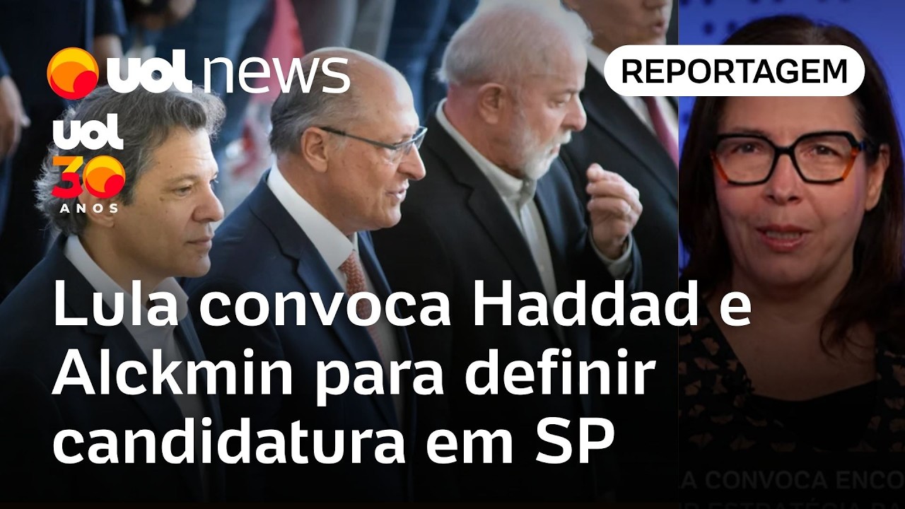 Lula convoca Haddad e Alckmin para definir como será o palanque que enfrentará Tarcísio em SP