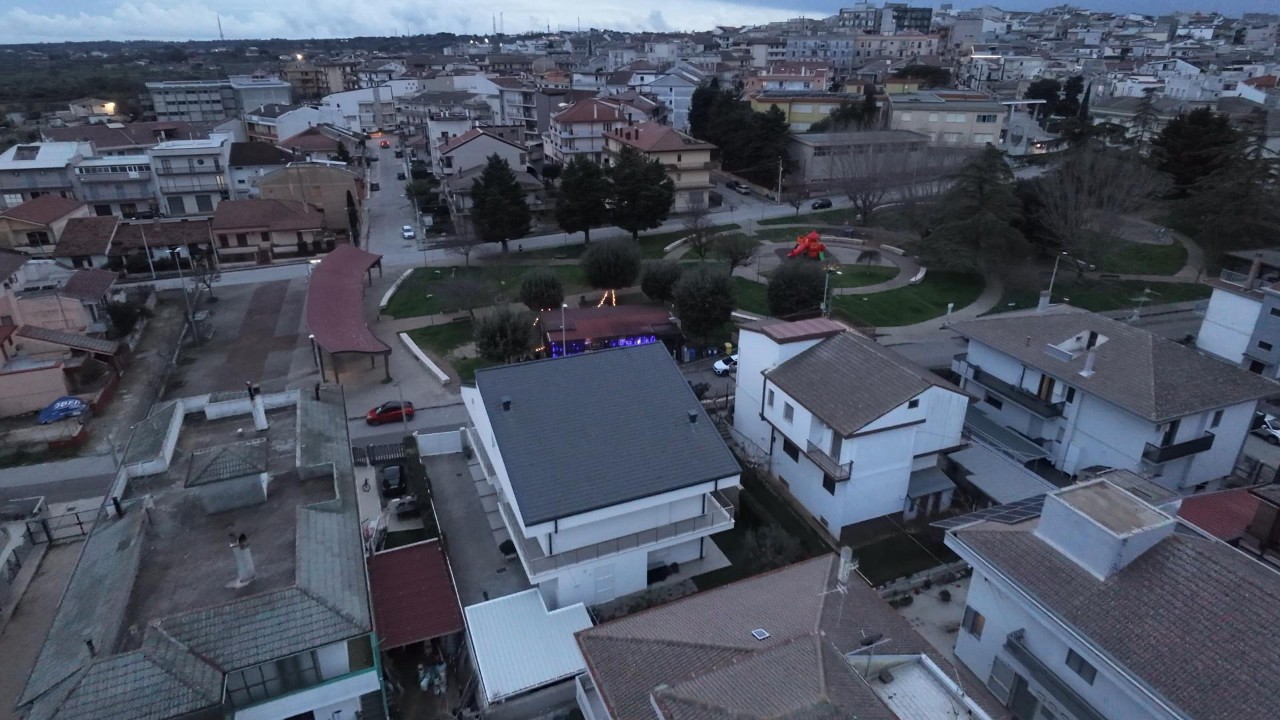 PRIMO VOLO CON IL DRONE DJI SU SANTERAMO IN COLLE!