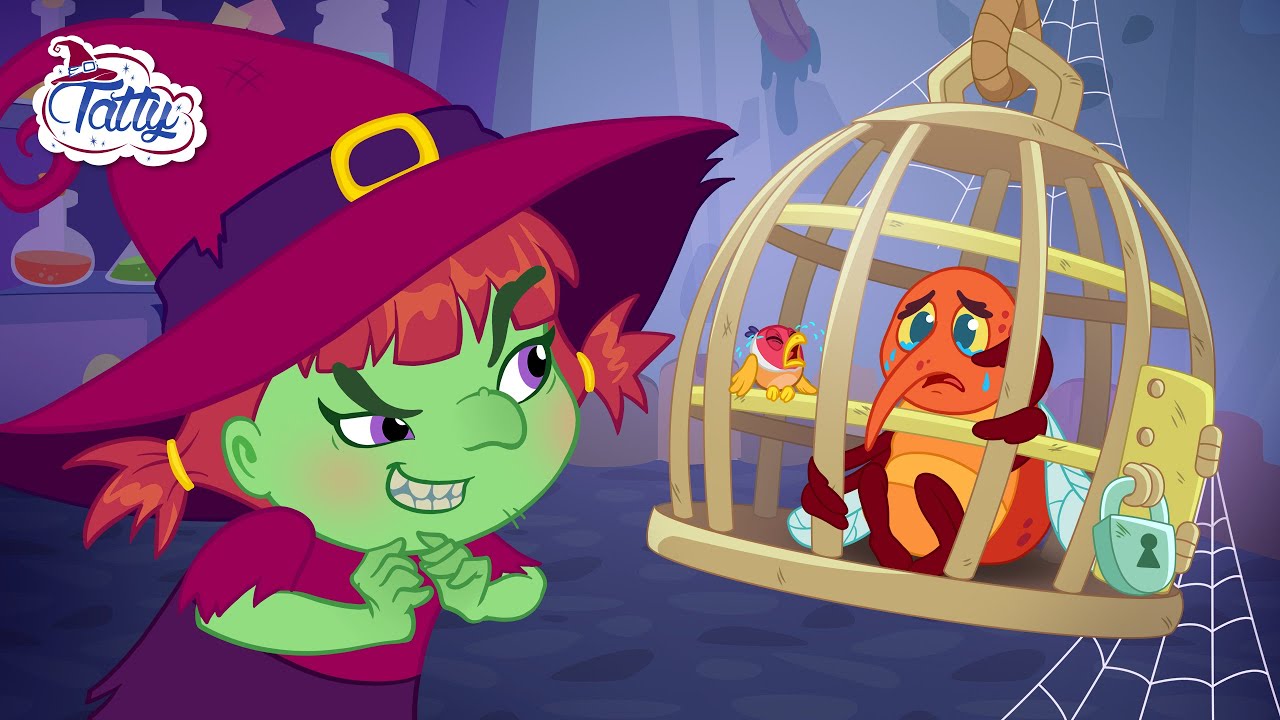 Злата вещица отвлече приятели 🧙‍♀️ Татти и Мисифу се притичват на помощ 🎃 Приказки за Хелоуин