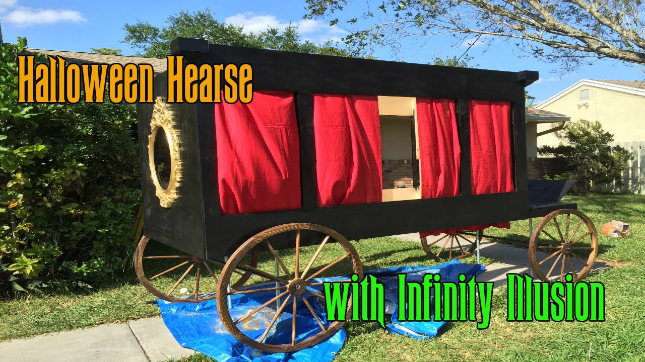 Halloween Hearse with Infinity Illusion