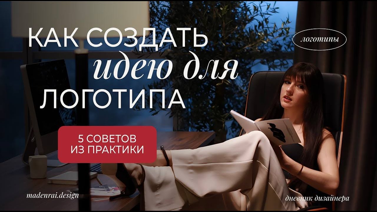 Как придумать идею для логотипа | 5 советов из практики