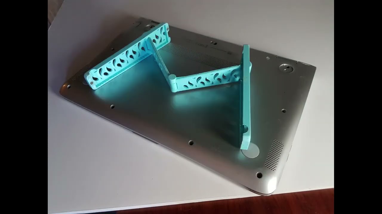 FOLDING RAMP FOR LAPTOP PRINT IN PLACE