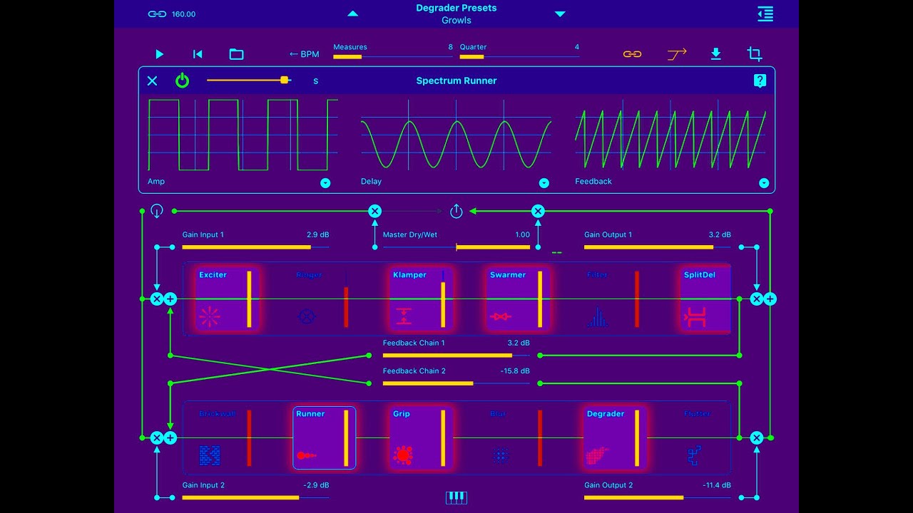Moebius Lab by Amazing Noises, Demo for the iPad