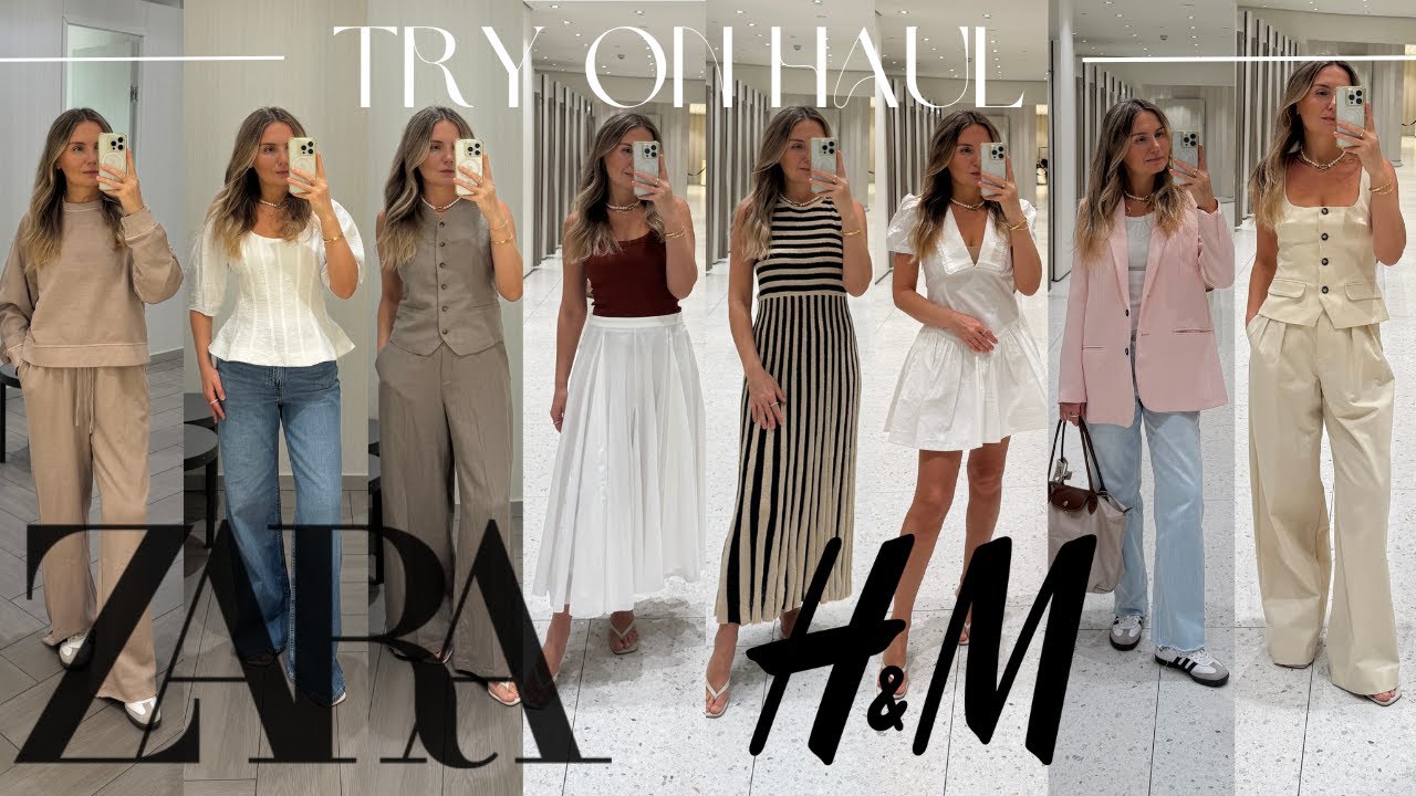 Latest ZARA and H&M *** | Try On HAUL | ***