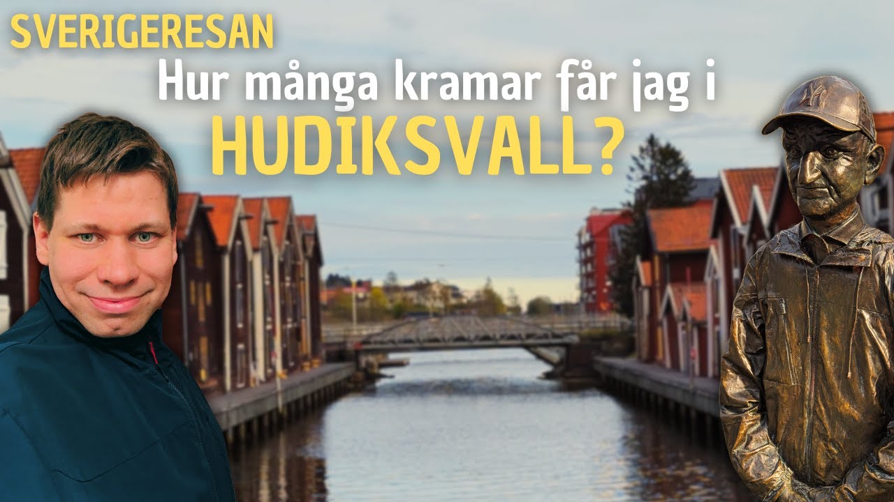 Sverigeresan: Träffar Bosse från Glada Hudik-teatern