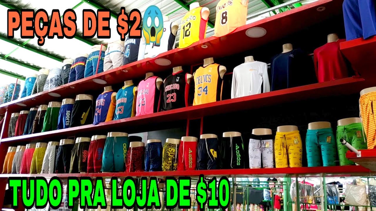 FEIRA DE SANTA CRUZ TUDO PRA LOJA DE $10, PEÇAS MASCULINA E FEMININA MUITO BARATO APARTI DE $2 😱