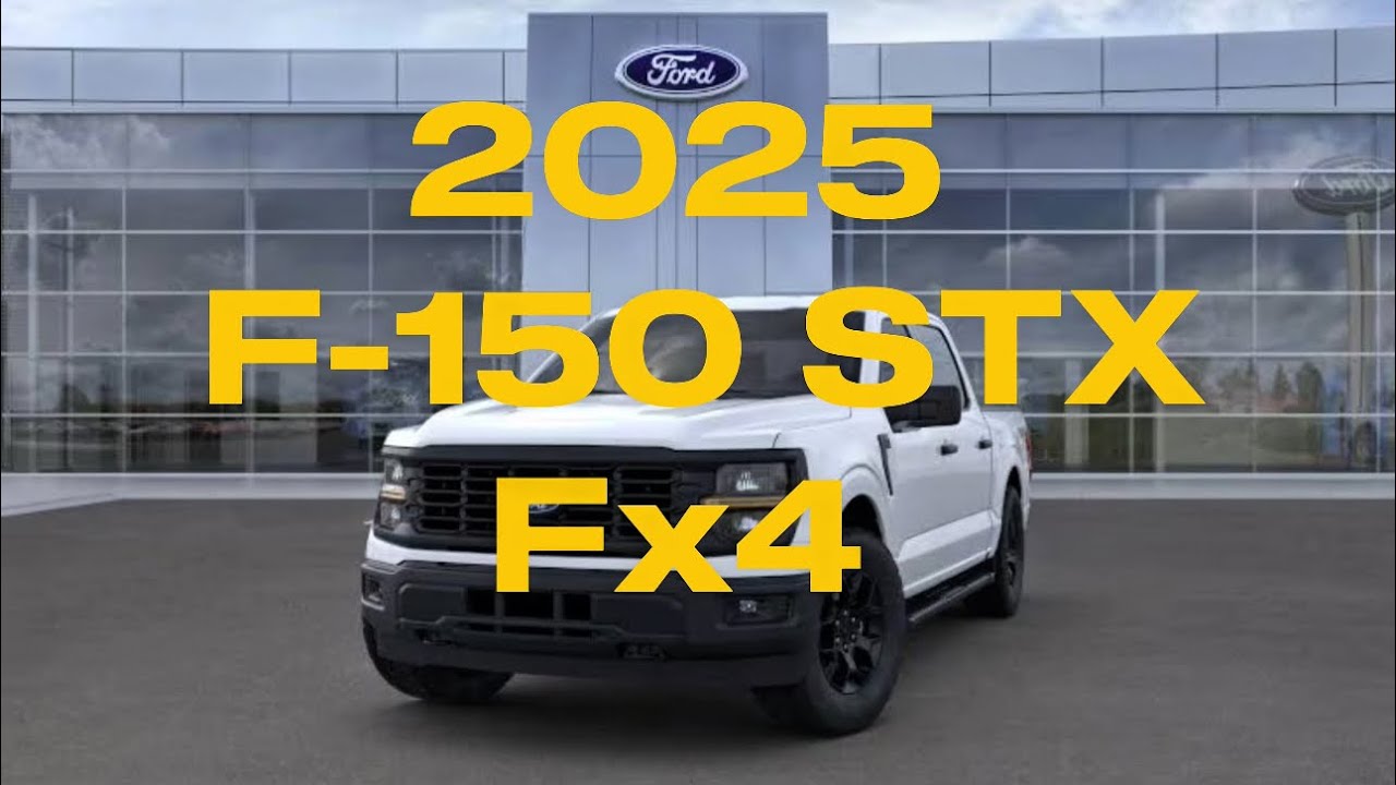 2025 F-150 STX (Fx4 package) #peoriaford