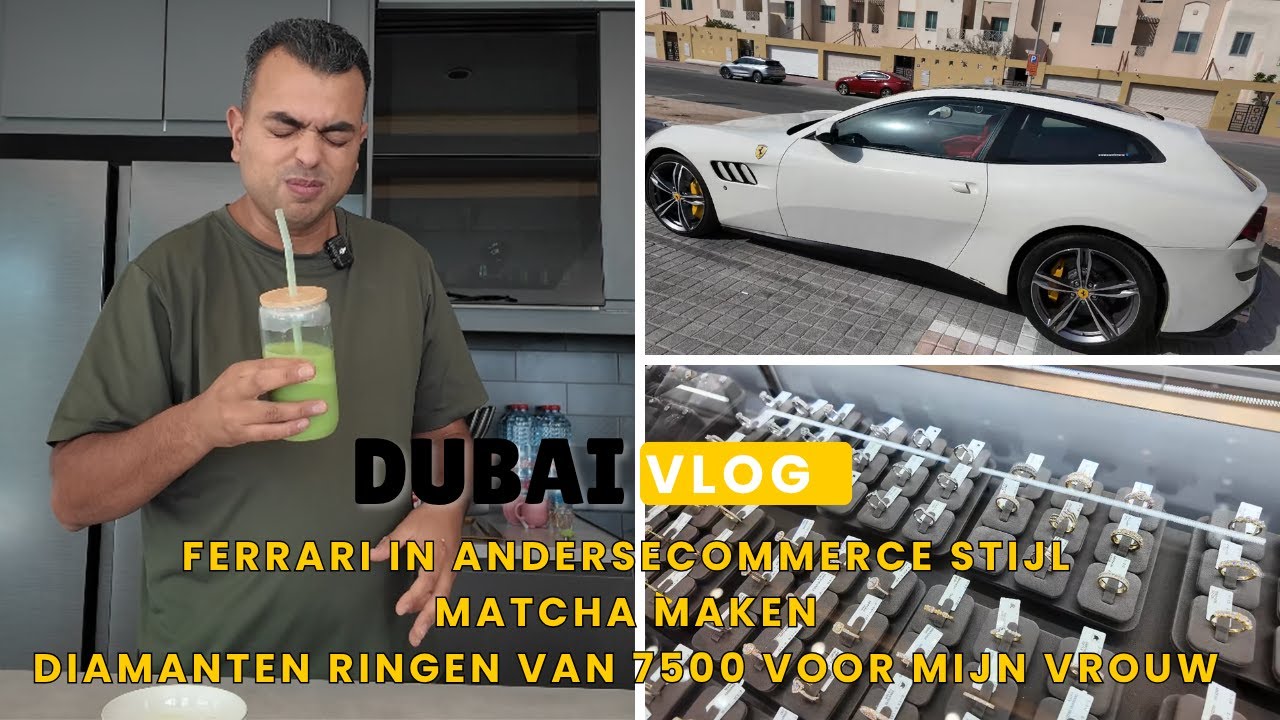 Ik Kocht Diamanten en Personaliseerde Mijn Ferrari  I  Life in Dubai