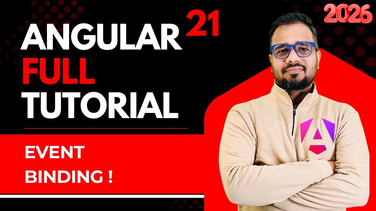 Angular 21 Tutorial in Hindi #11 | Event Binding Explained