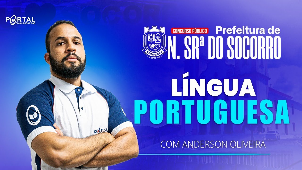 CONCURSO PREF. SOCORRO/SE: LÍNGUA PORTUGUESA @CursosdoPortal