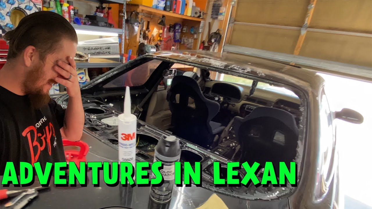 Lexus SC 300 Project: DIY Lexan Window!
