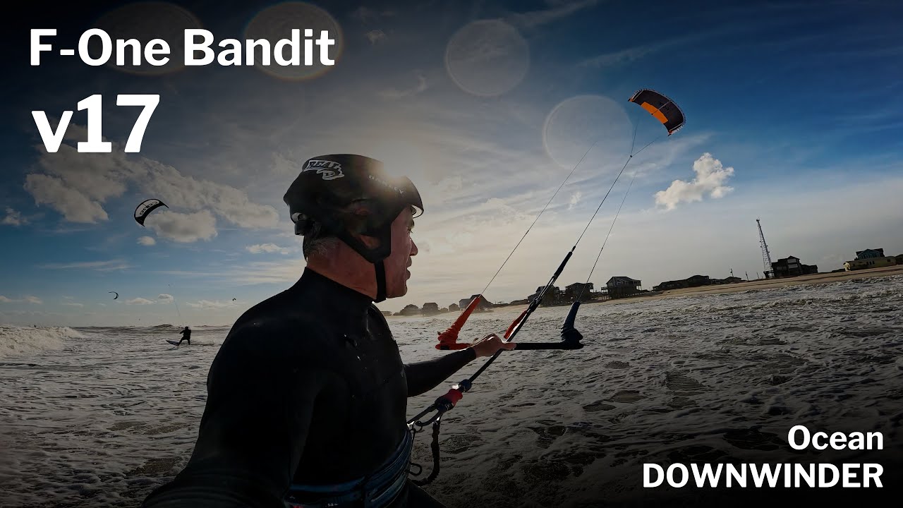 Wintermen's Retreat Ocean Downwinder: F-One Bandit v17 Kitesurf Test