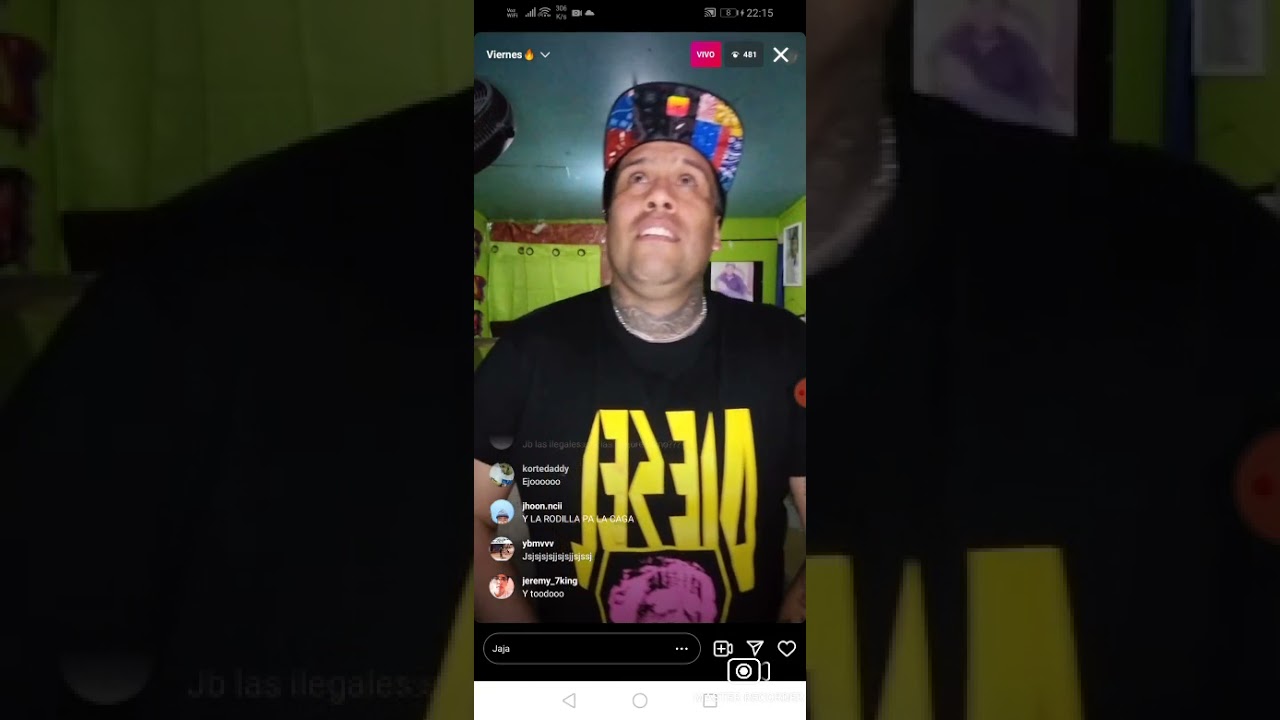 con el pelado foca se pega el show Jajaja 🤣