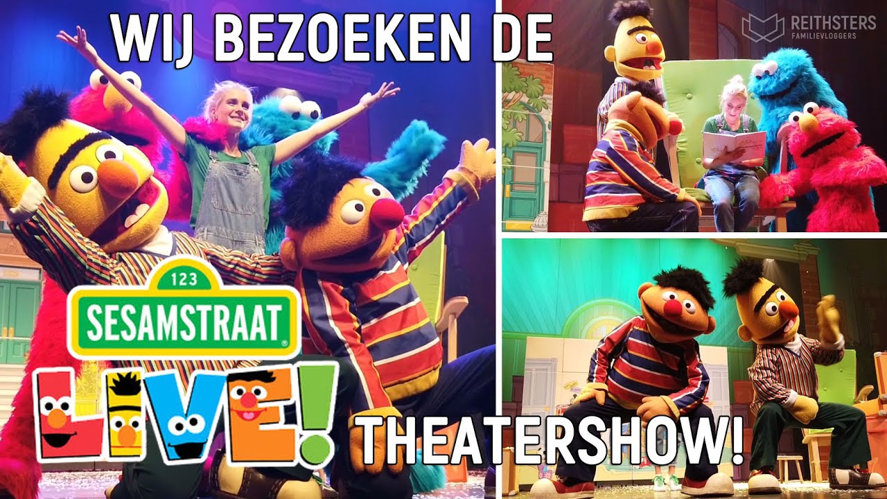 SESAMSTRAAT LIVE! - DE ALLEREERSTE THEATERSHOW! - VLOG #93