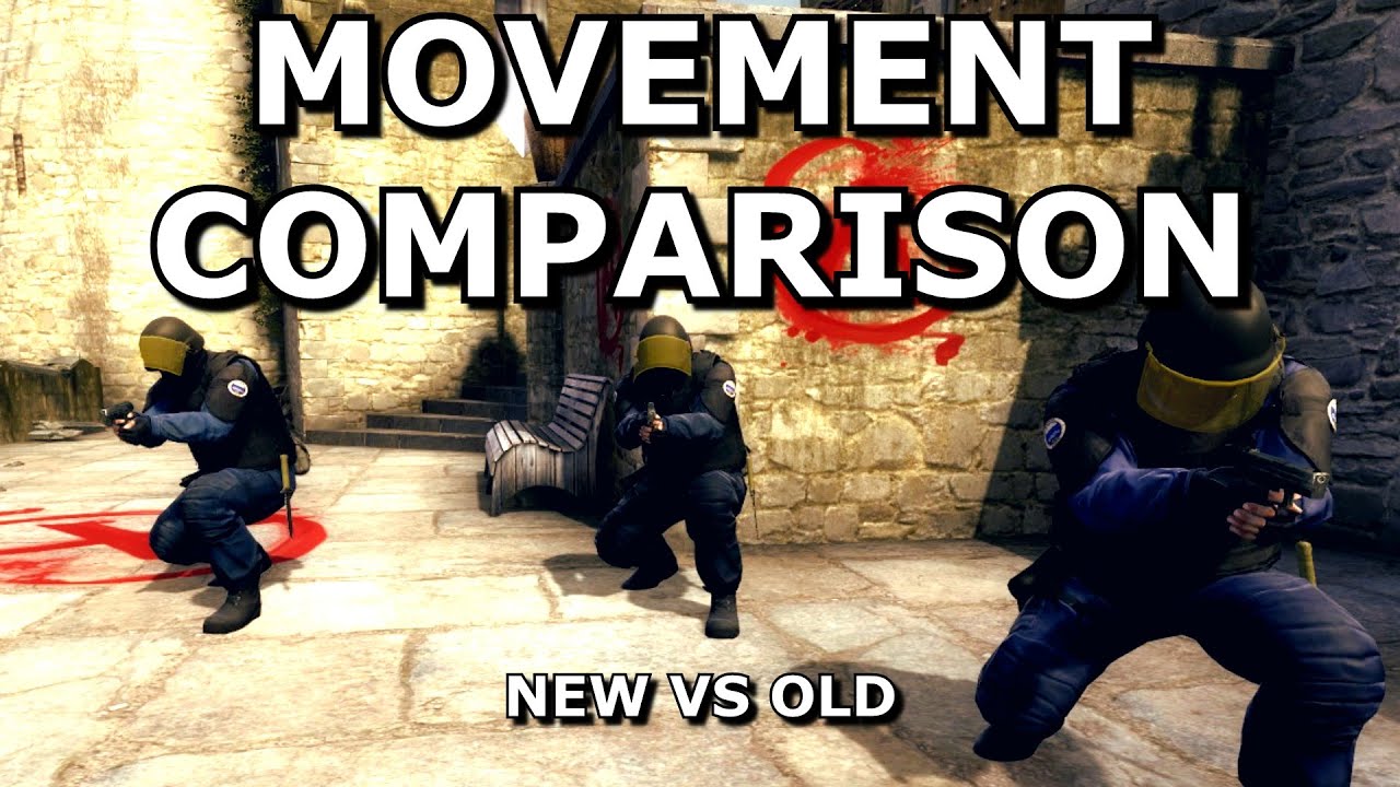 CS:GO Movement Comparison - New VS Old