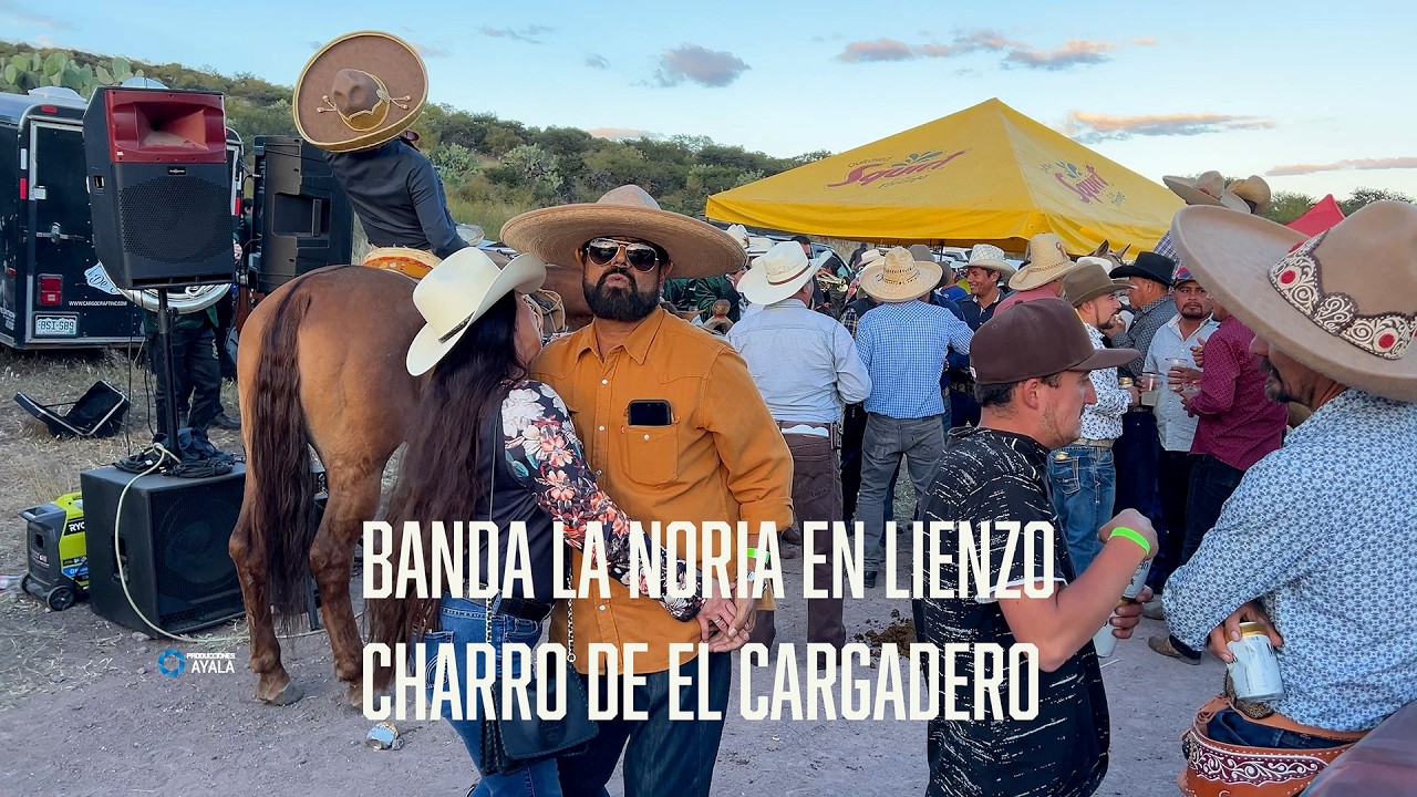 BANDA LA NORIA EN LIENZO CHARRO DE EL CARGADERO JEREZ ZACATECAS 20 DE OCTUBRE 2024