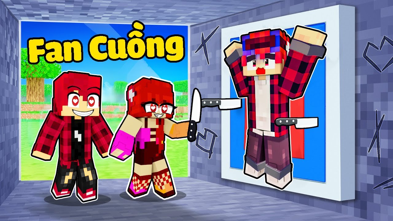 Hachi 24 Giờ Sợ Hãi Khi Gặp Đám Nhóc Fan Cuồng Trong Minecraft