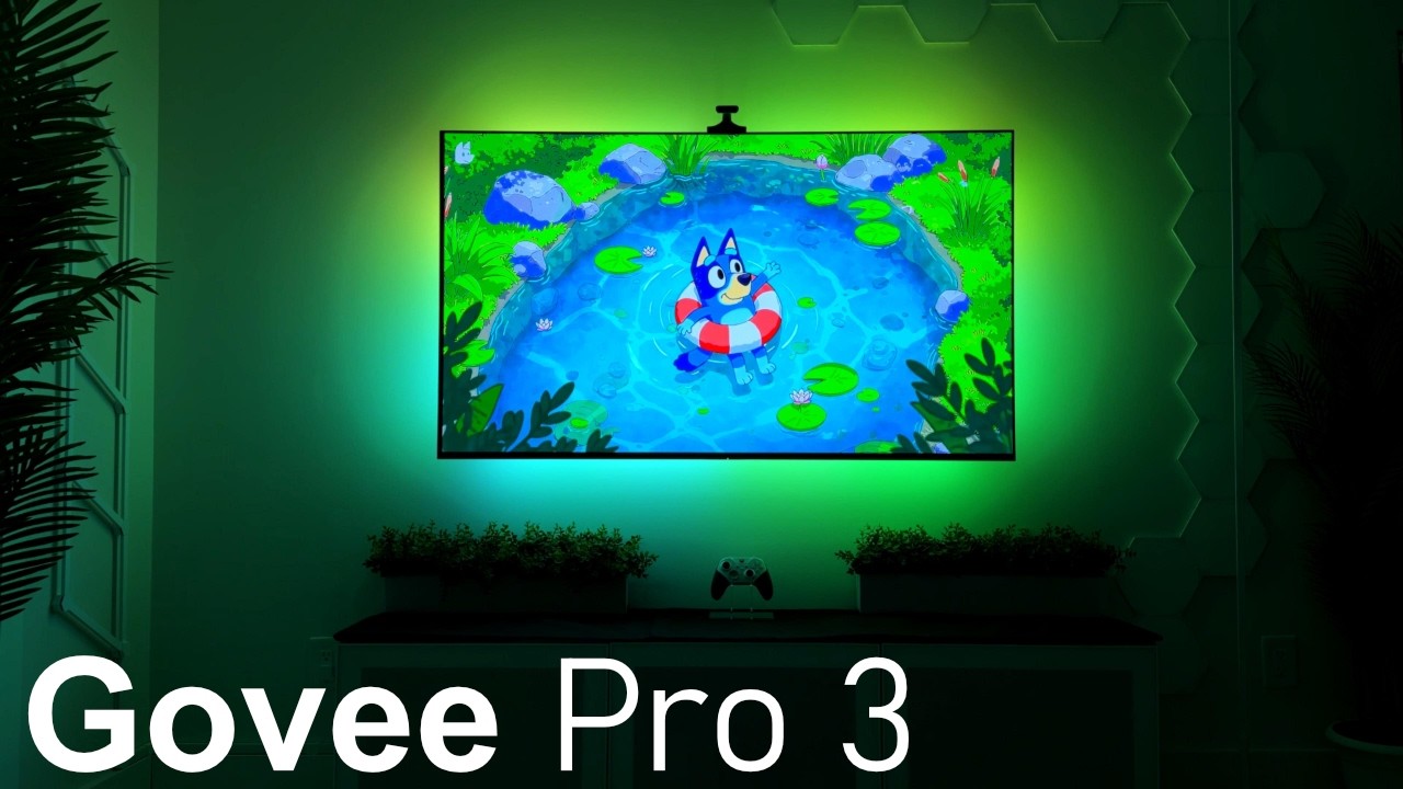Компания Govee пошла ва-банк! Светодиоды RGBWWIC в подсветке телевизора Govee TV Backlight 3 Pro!