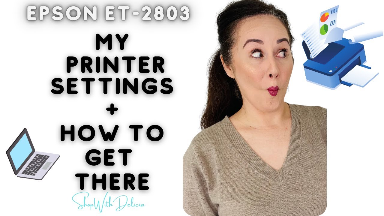 How to change the printer settings Epson ET 2803 - For Sublimation