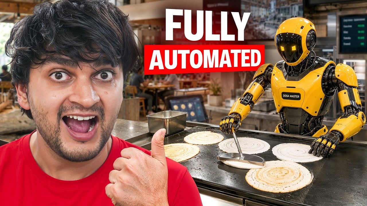Trying Viral Hi-Tech Dosa Cafe in Bengaluru
