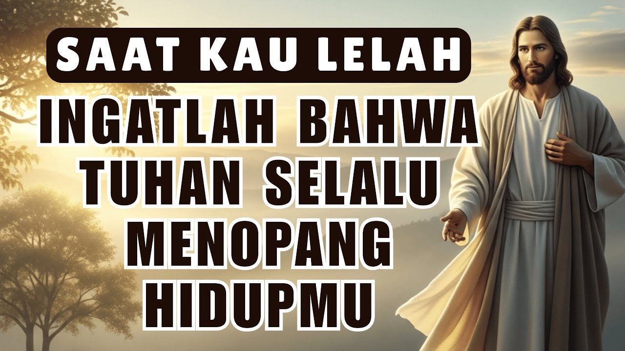 Doa Pagi Kristen Penguatan Iman &mdash; Saat Kau Lemah, Tuhan Menopang Hidupmu 🙏