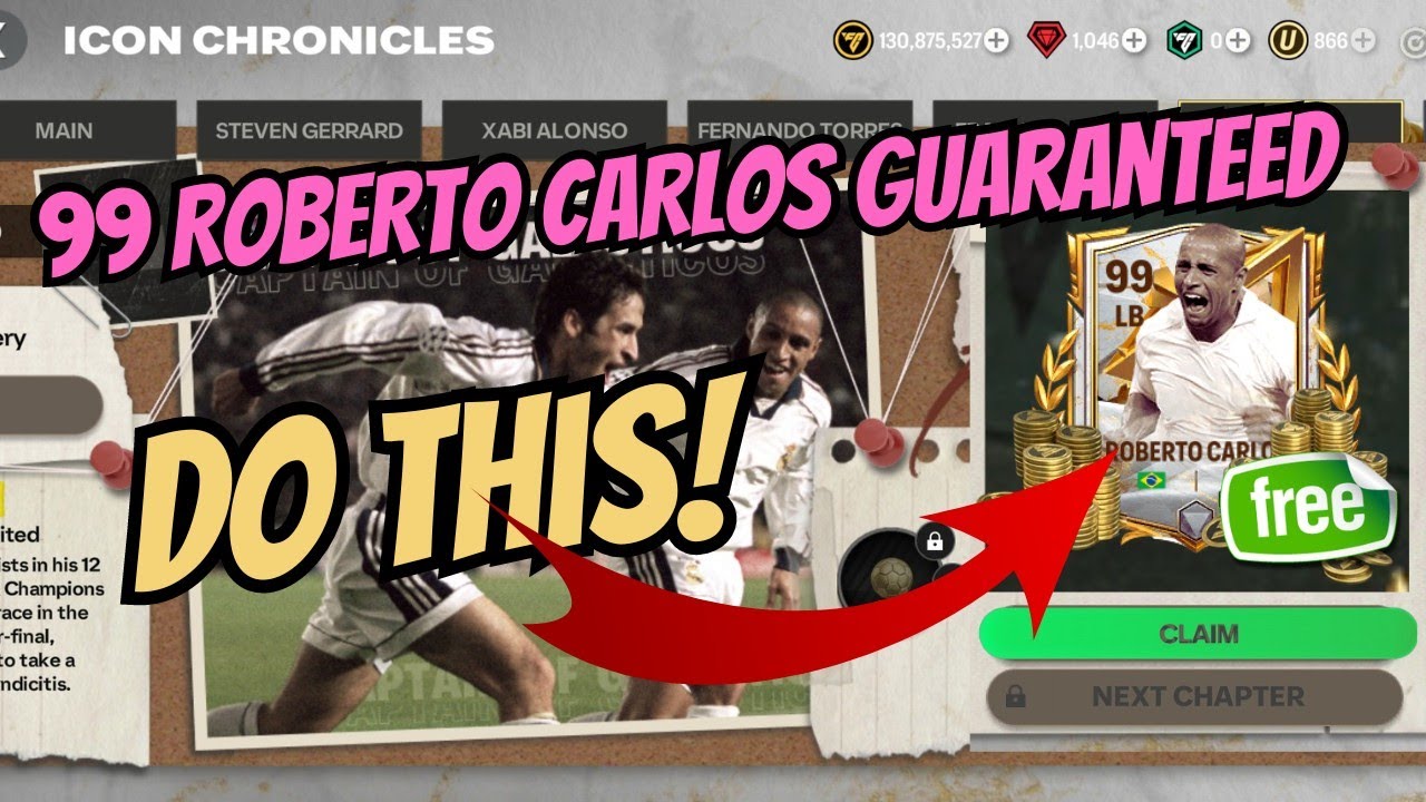 HOW TO GET GUARANTEED 99 RATED ROBERTO CARLOS IN ICON CHRONICLES | FC MOBILE
