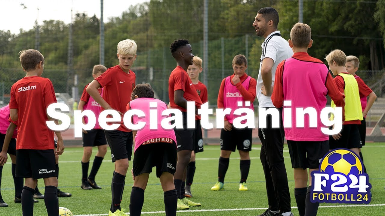 Specialträning: Brommapojkarna U15 Akademi får hjälp av en specialist