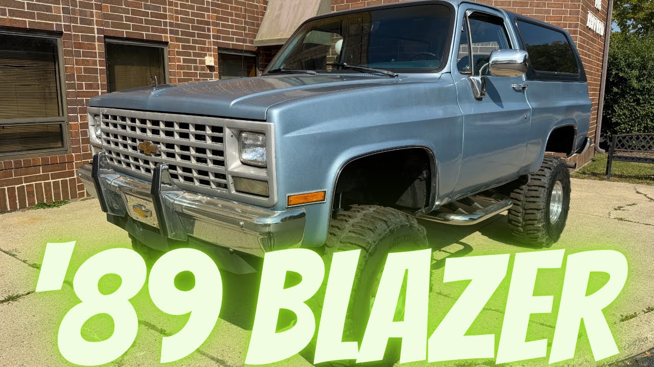 1989 Chevrolet Blazer 4x4 - ПРОДАНО