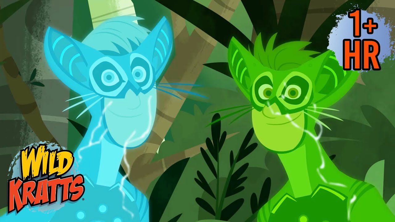 Chris and Martin Rescue Some Lemurs with Fossa Powers | New Compilation | Wild Kratts