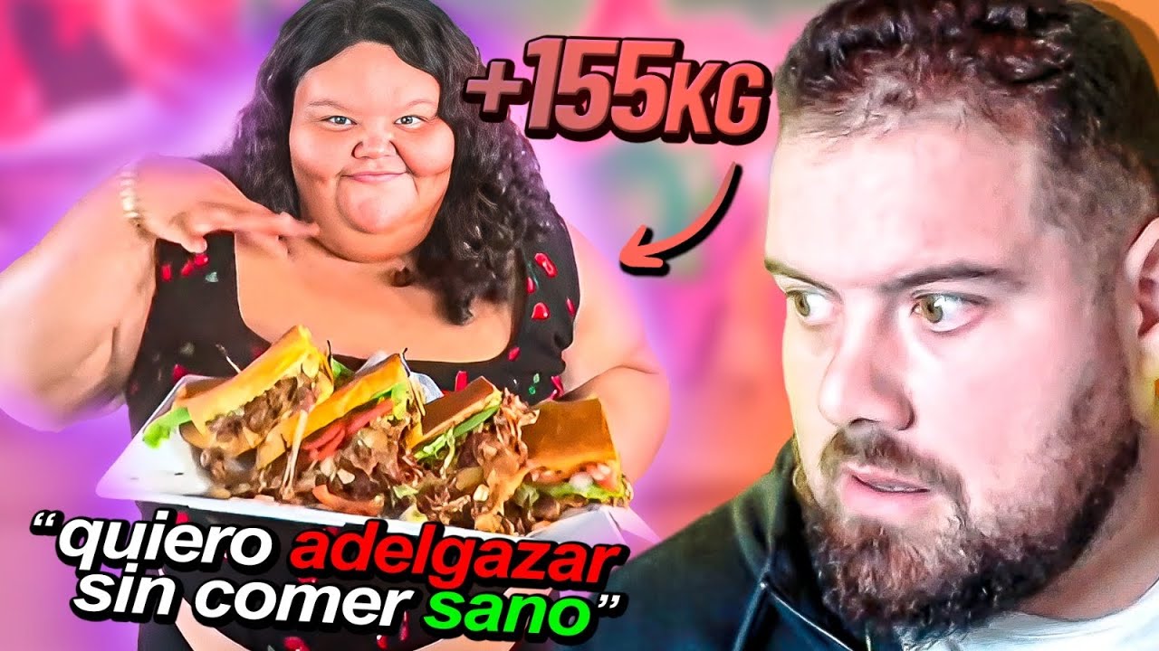 PESA 165KG Y DICE QUE ESTÁ A DIETA DESDE HACE AÑOS