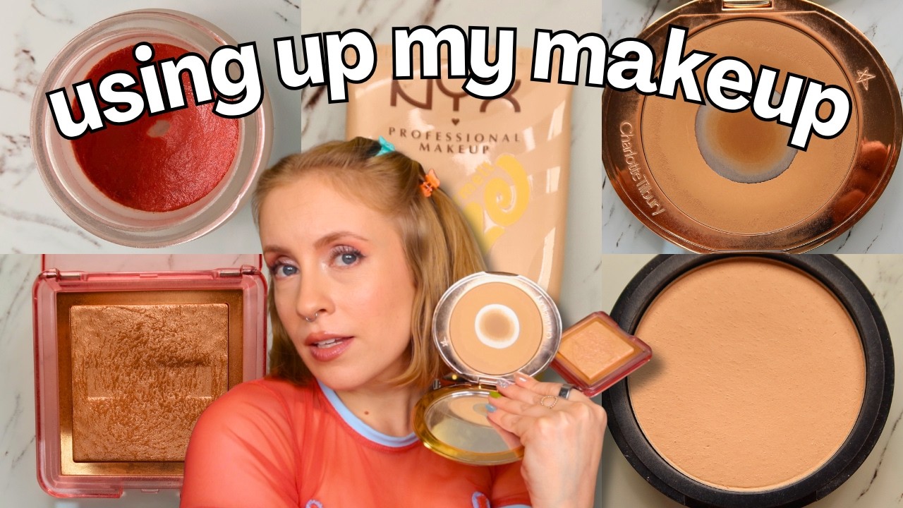 PROJECT PAN UPDATE (Using Up & Downsizing My Makeup Collection)