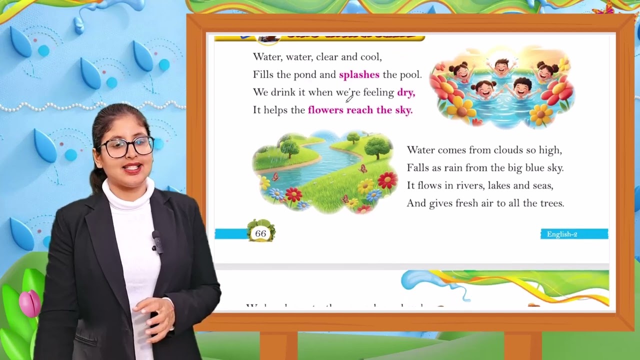 English Class 2 | Chapter 13 – Water is Life