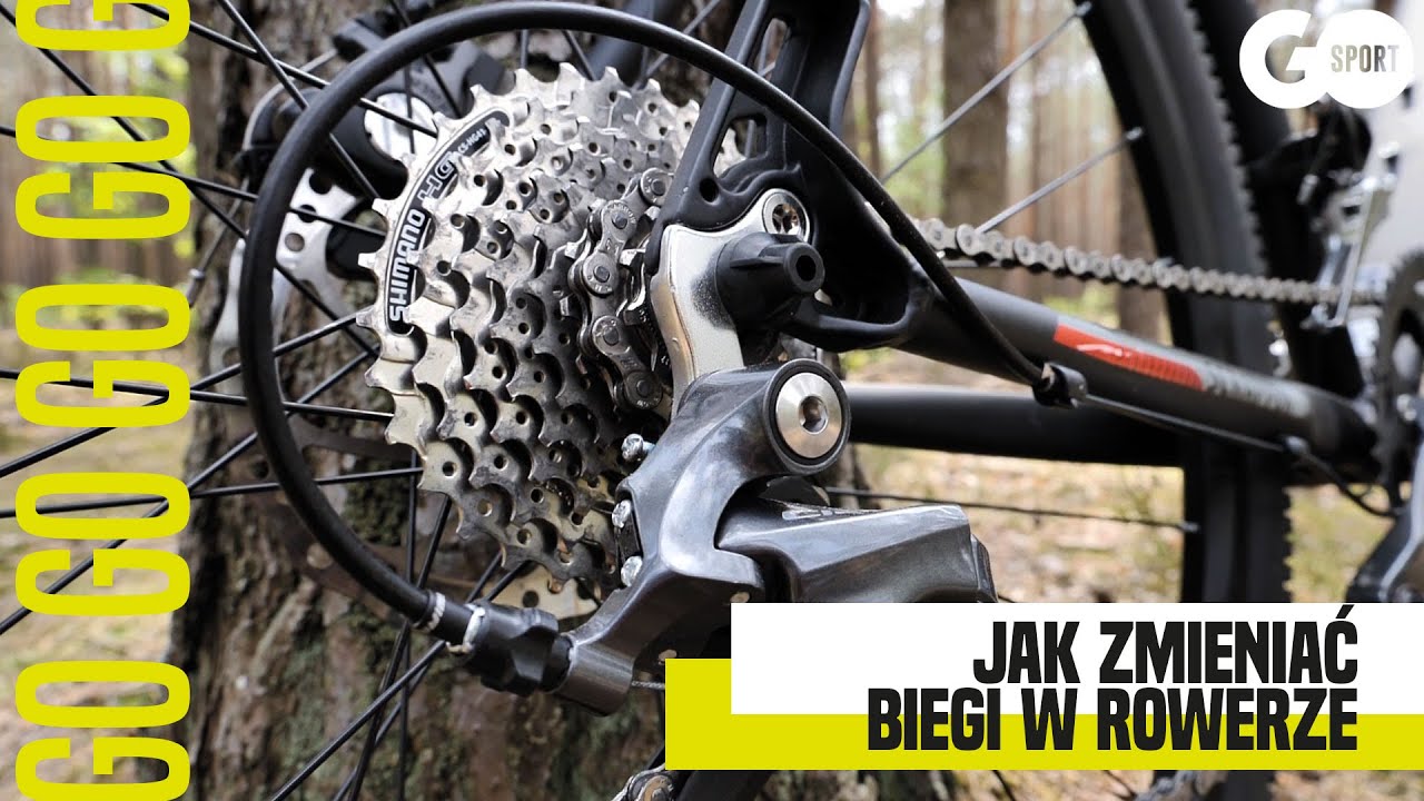 Jak zmieniać biegi (przerzutki) w rowerze? Radzi #AmbasadorGOSport Piotrek Adamiec!