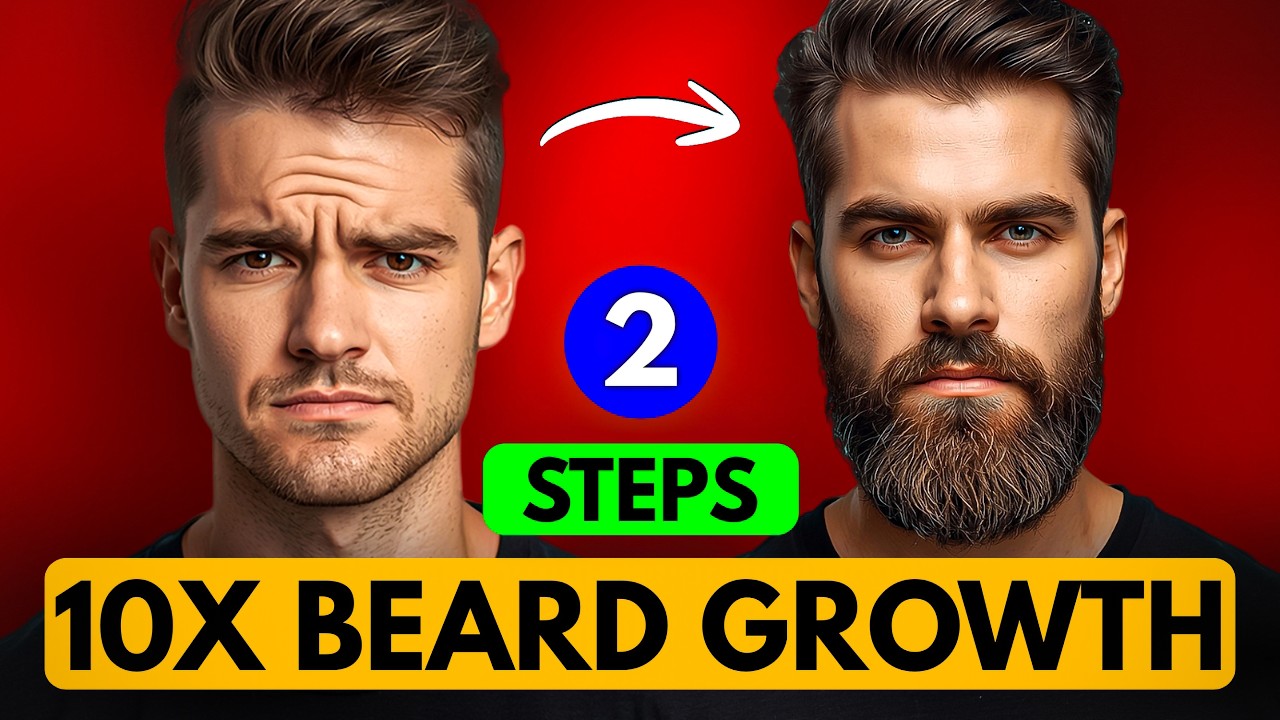 How I Fixed My Beard at 17: No Minoxidil, No Chemicals!