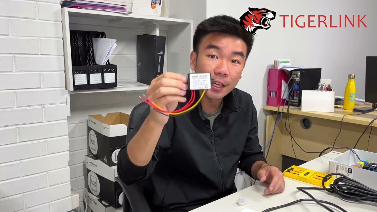TIGERLINK: How to wire and programme electric lock/latch to BFT Kustos