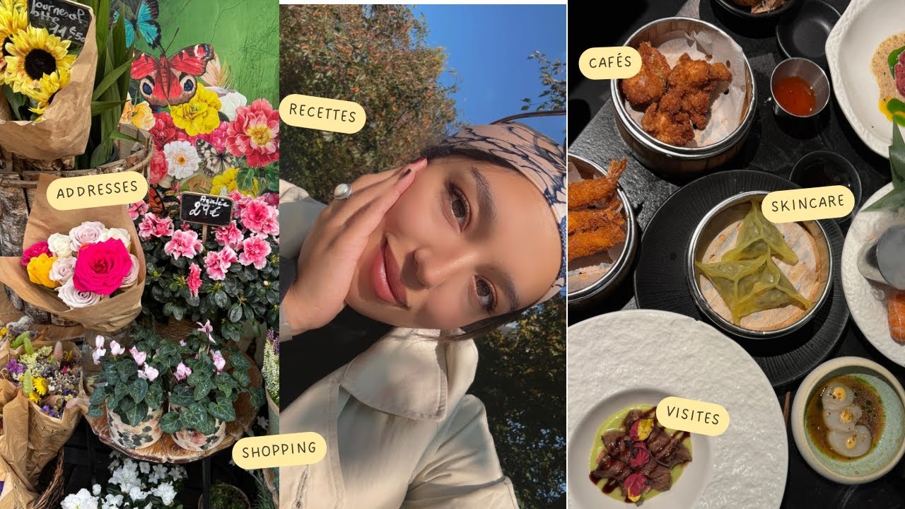 A typical Saturday of 2 Moroccans living in Paris | shopping restaurants touristing | Paris vlog 🇫🇷✨